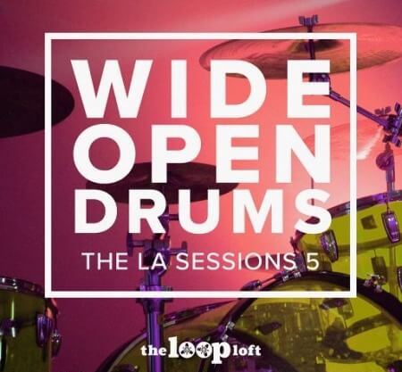 The Loop Loft Wide Open Drums Brush Boom WAV